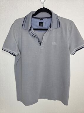 ​BOSS Hugo Boss Men’s Regular Fit Contrast Collar Polo Shirt